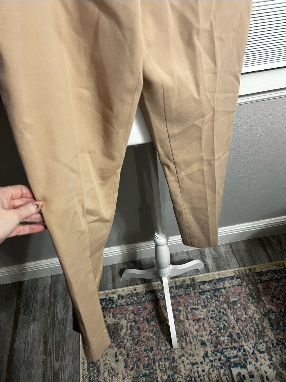 Lafayette 148 New York Manhattan Skinny
Ankle Pant 10 Tan Khaki - Picture 8 of 15